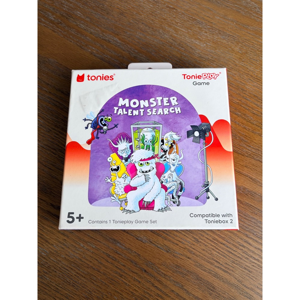 Tonies ToniePlay Monster Talent Search Game Set for Toniebox 2 Kids Ages 5+ New